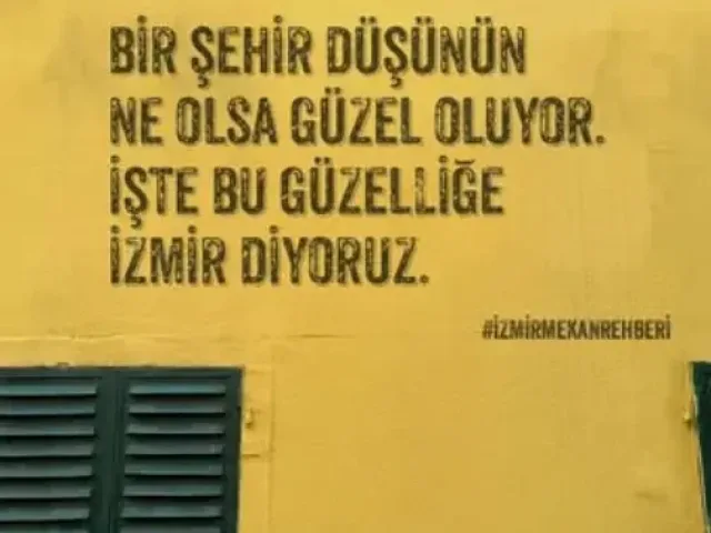 2. Bir şehir düşünün ne olsa güzel oluyor. İşte bu güzelliğe İzmir diyoruz.
