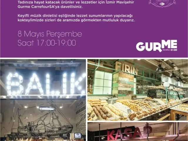 Gurme CarrefourSA İzmir Mavişehir’de Kapılarını Açıyor!