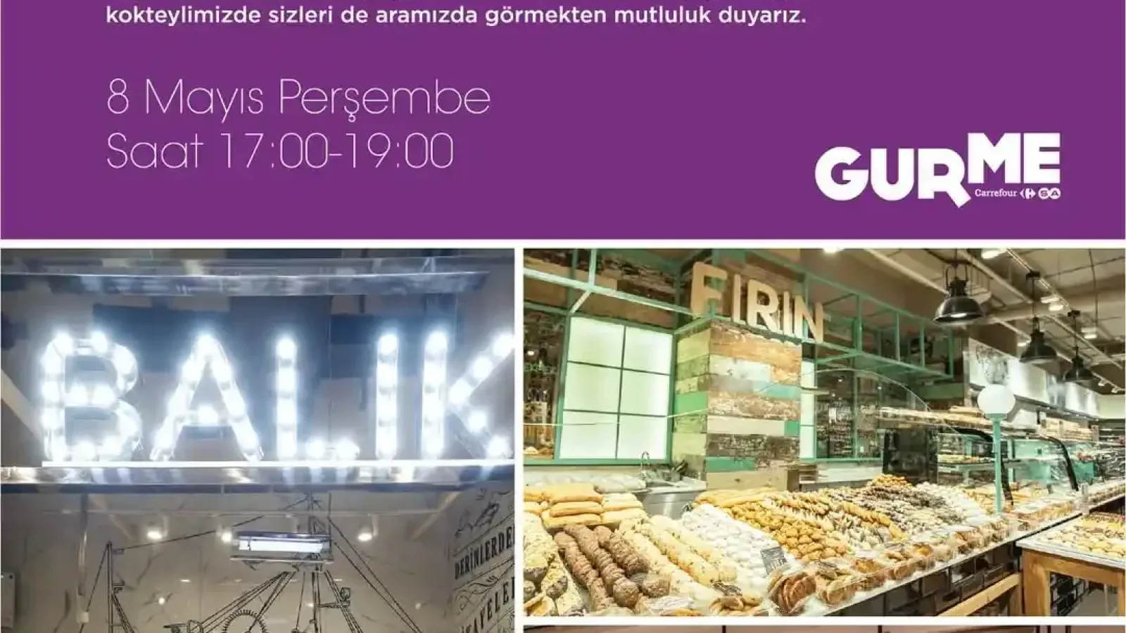 Gurme CarrefourSA İzmir Mavişehir’de Kapılarını Açıyor!