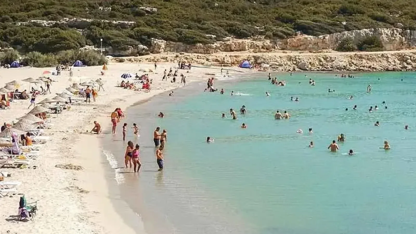 Urla'nın Altını Altınköy Plajı