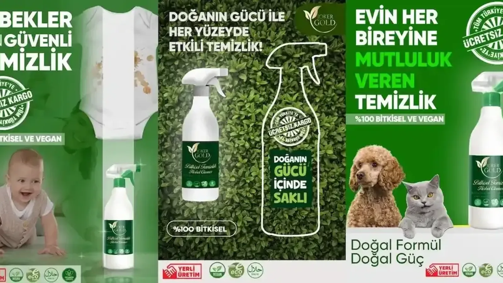 Joker Gold ile Temizlikte Doğal Güç!